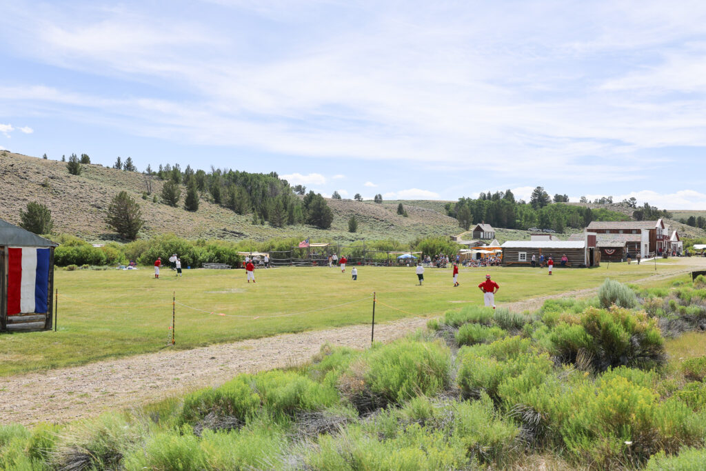 Old Timer Baseball Game in South Pass City