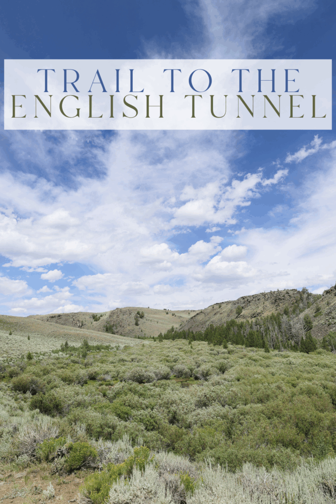 Trail to the English Tunnel in South Pass City