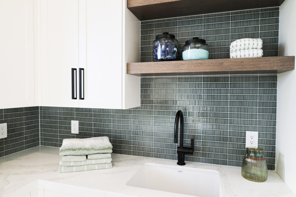 floating wooden shelves