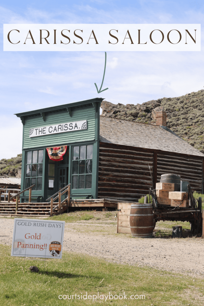 The Carissa Saloon in South Pass City, WY.