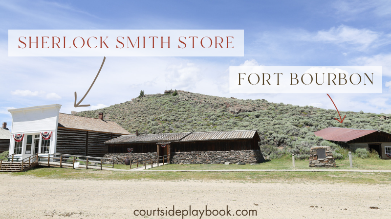Sherlock Smith Store and Fort Bourbon in South Pass City