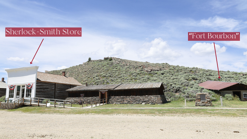 Sherlock-Smith Store and Fort Bourbon in South Pass City