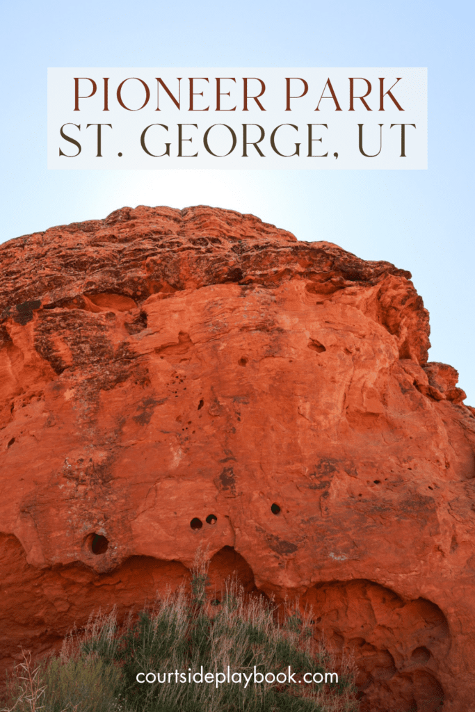 pioneer park st george ut